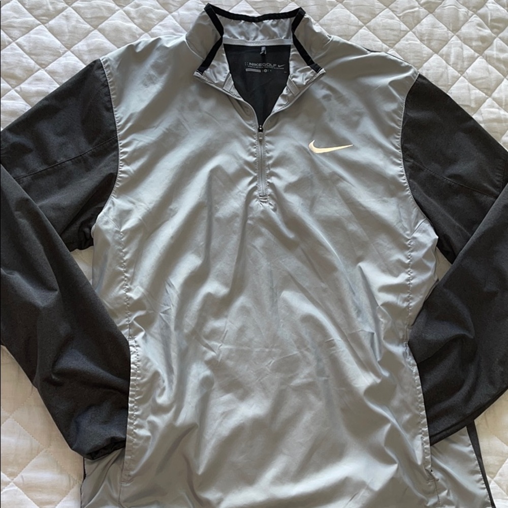 Nike Golf 1/4 Zip Jacket Wind/Water Resistant Sz S
